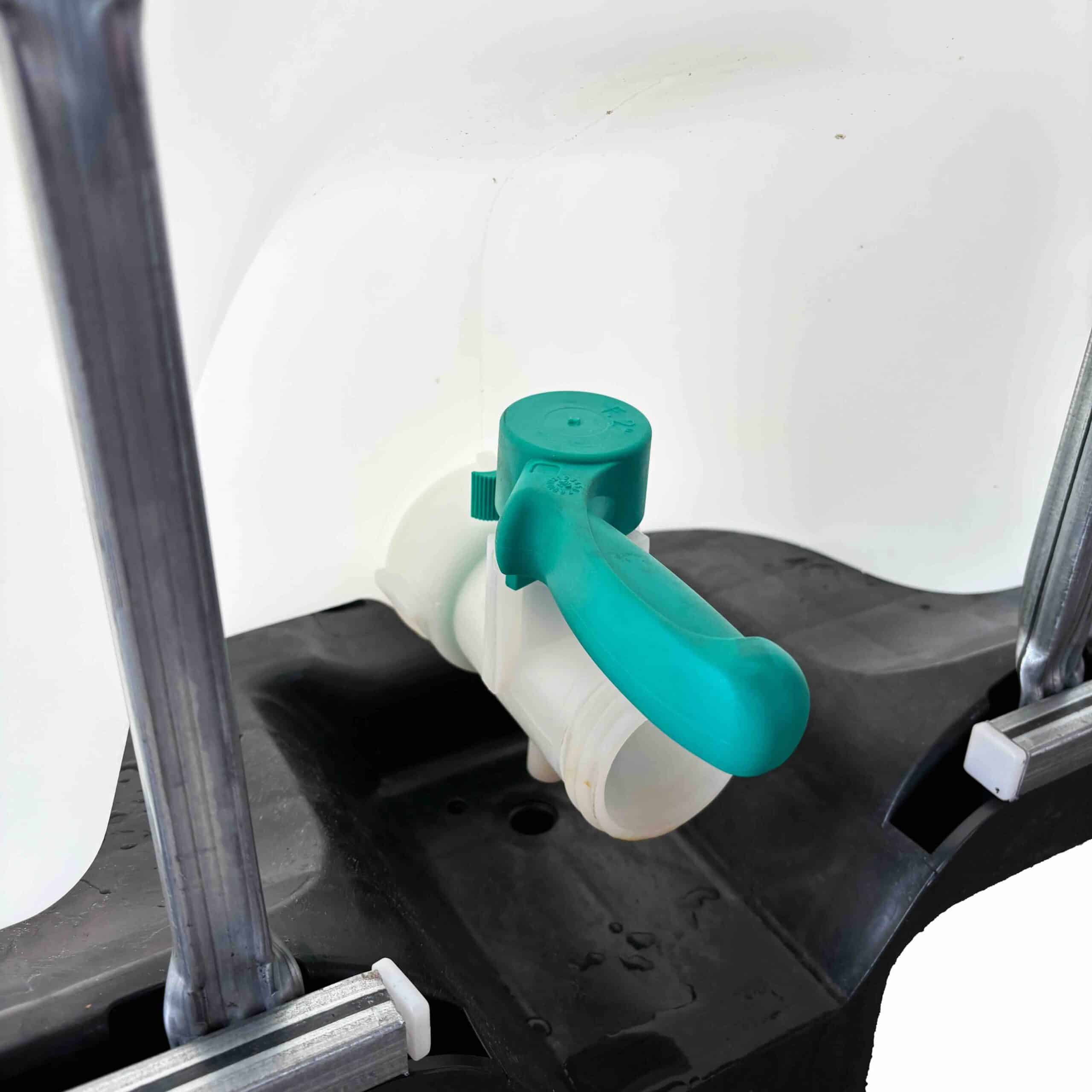 IBC-Wassertank 1.000 L – gereinigt mit Auslaufhahn (Abholung) – Bild 2